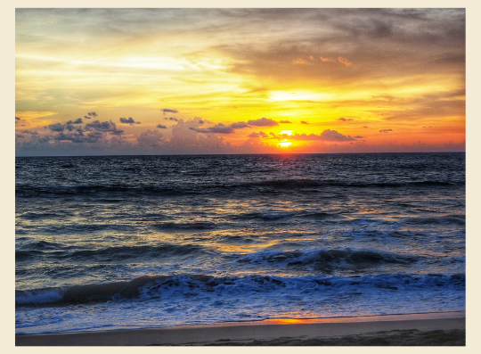 Sunset at Playa Zicatela